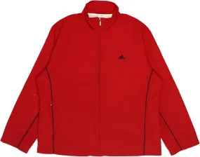 00s Red Track Jacket by Adidas