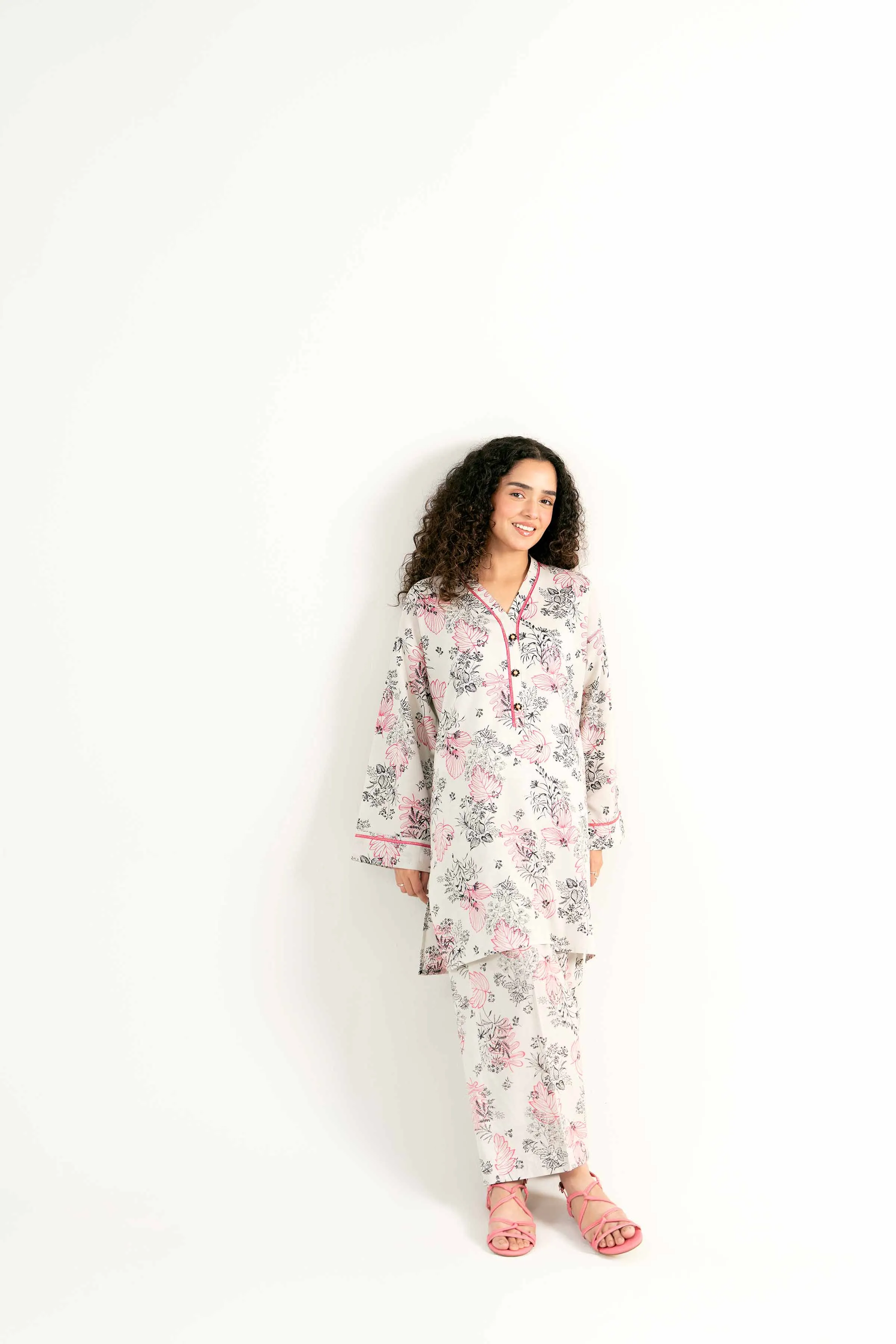 2 Piece - Printed Suit - PS25-07