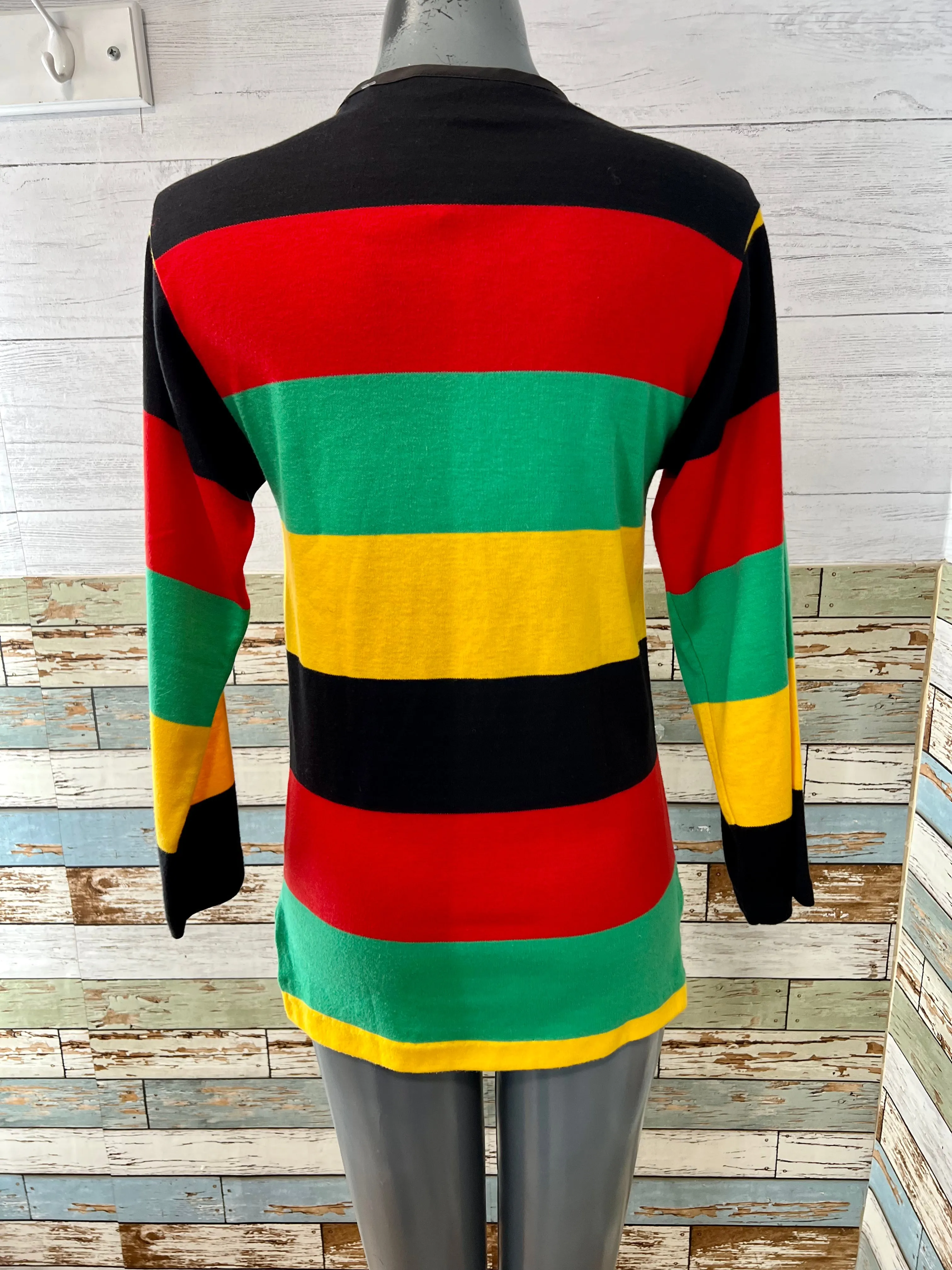 70s Multicolor Stripe Sweater