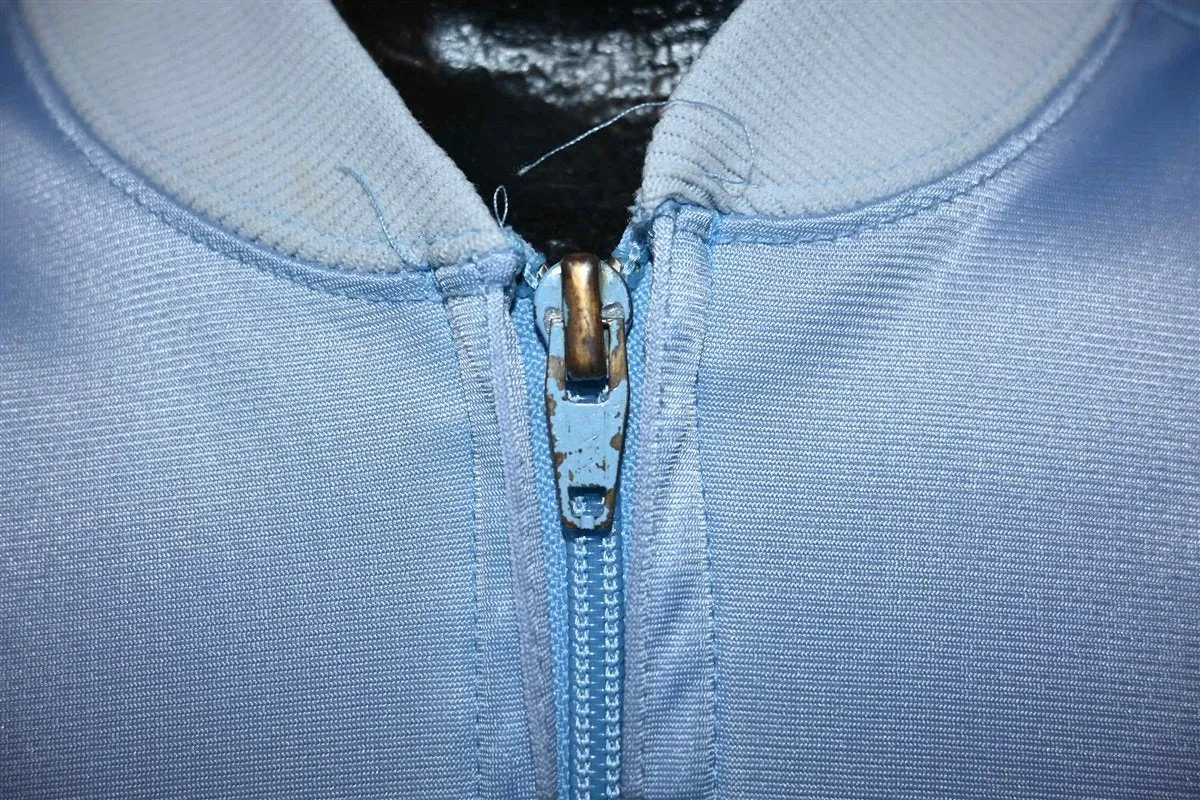 80s Adidas ATP Keyrolan Blue Trefoil Track Jacket Medium