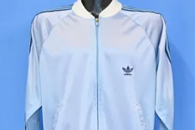 80s Adidas ATP Keyrolan Blue Trefoil Track Jacket Medium