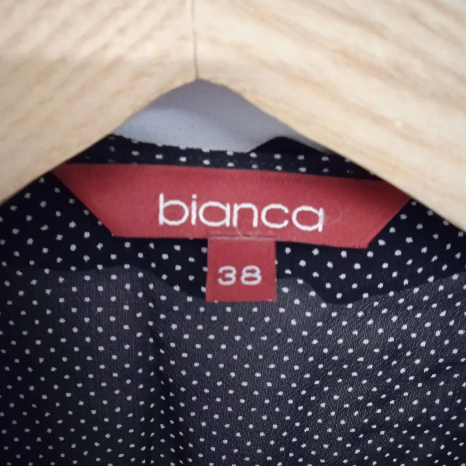 BIANCA Black Ladies Long Sleeve V-Neck Basic Jacket Jacket Size UK 12
