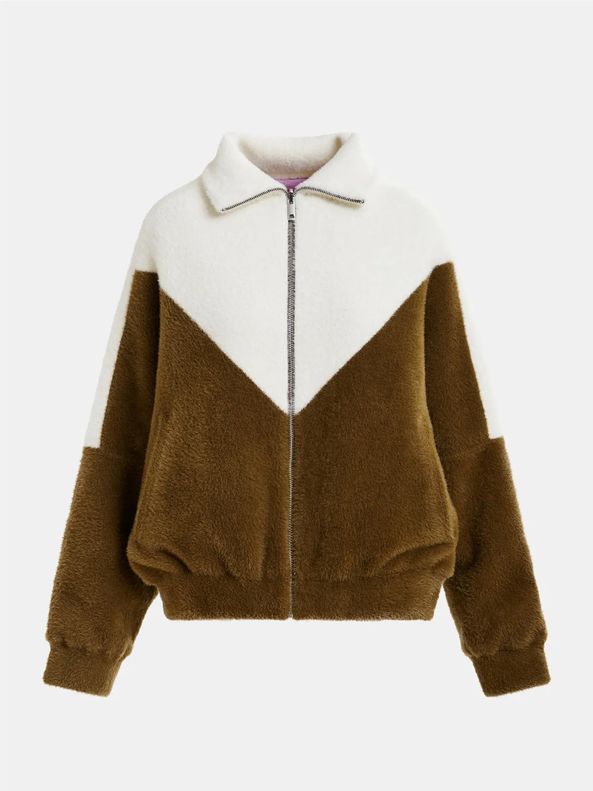Bomber Oversize Reversibile Khaki
