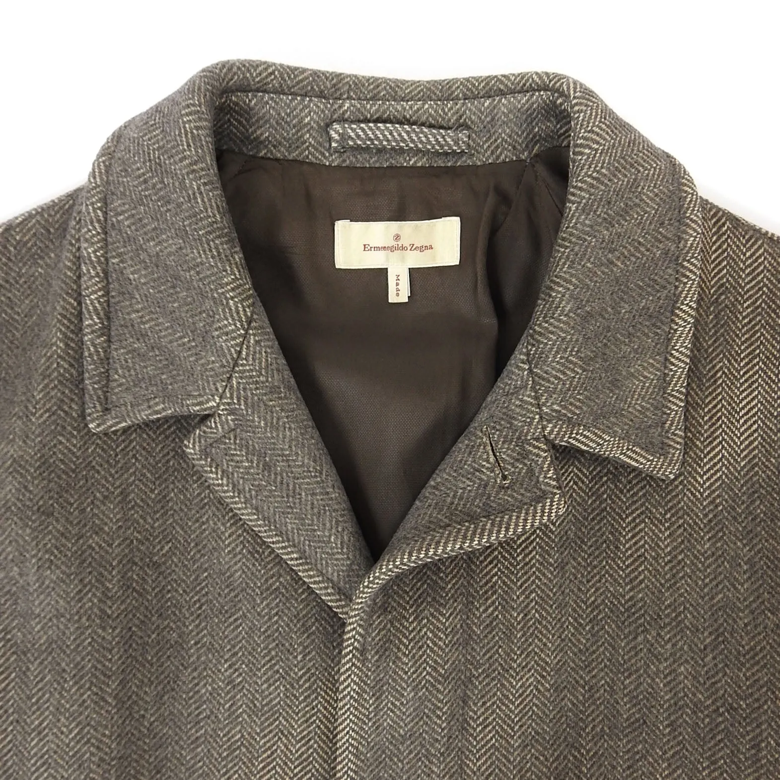 Ermendegildo Zegna Wool Overcoat