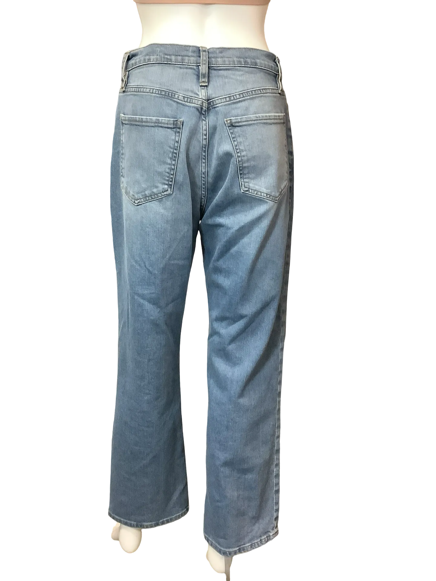 Frame Pant Jean Le Jean Ankle High Rise Blue 6/28