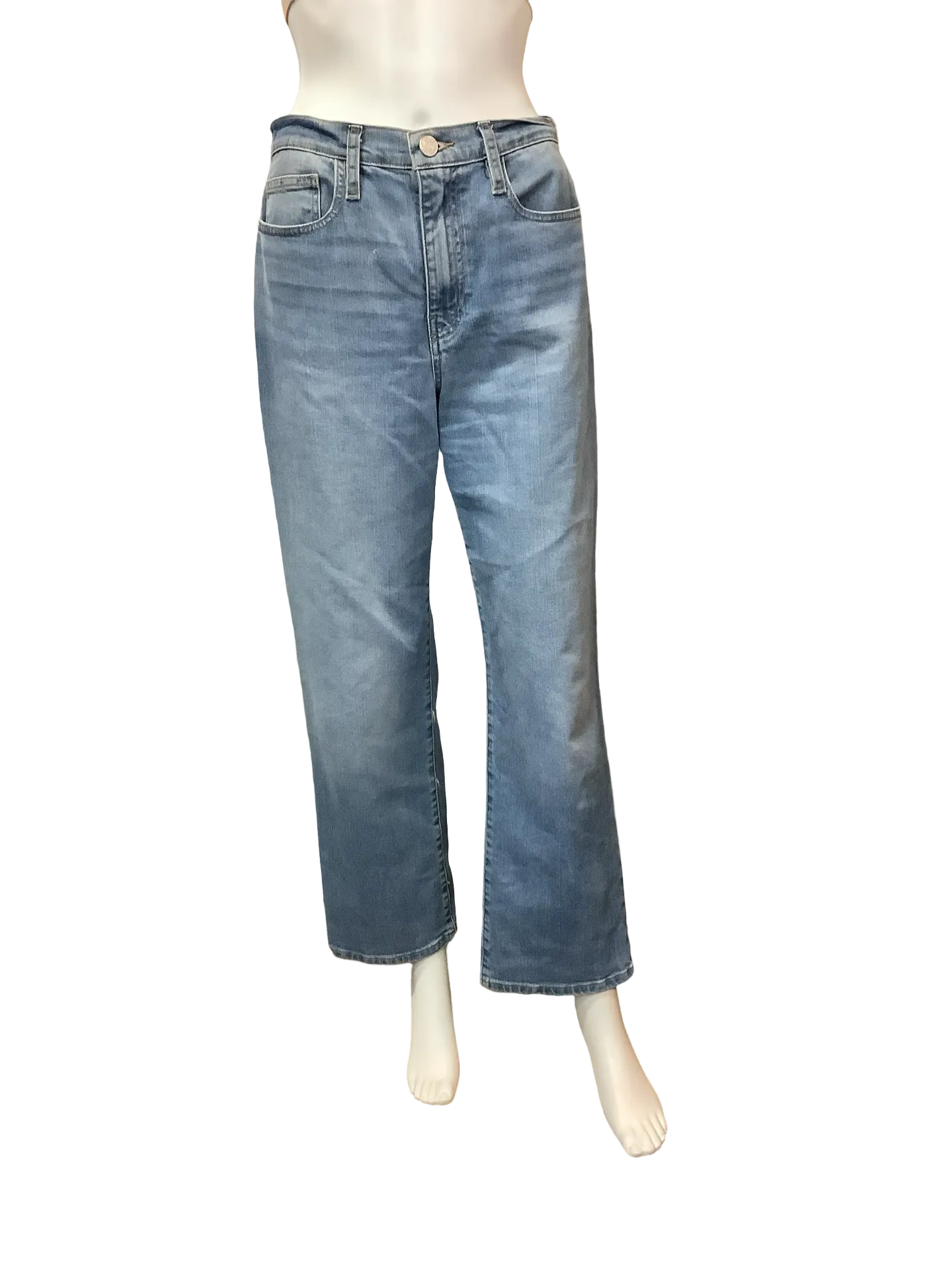Frame Pant Jean Le Jean Ankle High Rise Blue 6/28