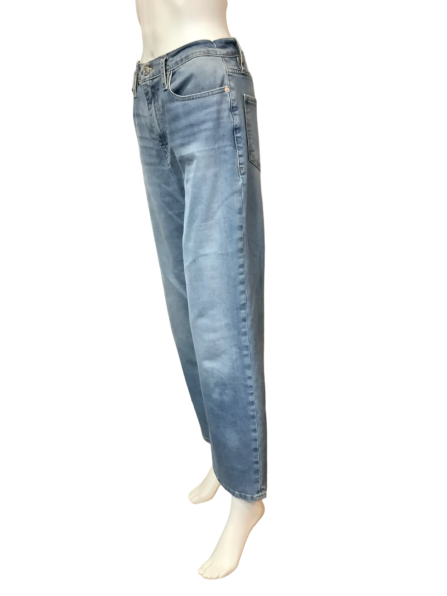 Frame Pant Jean Le Jean Ankle High Rise Blue 6/28