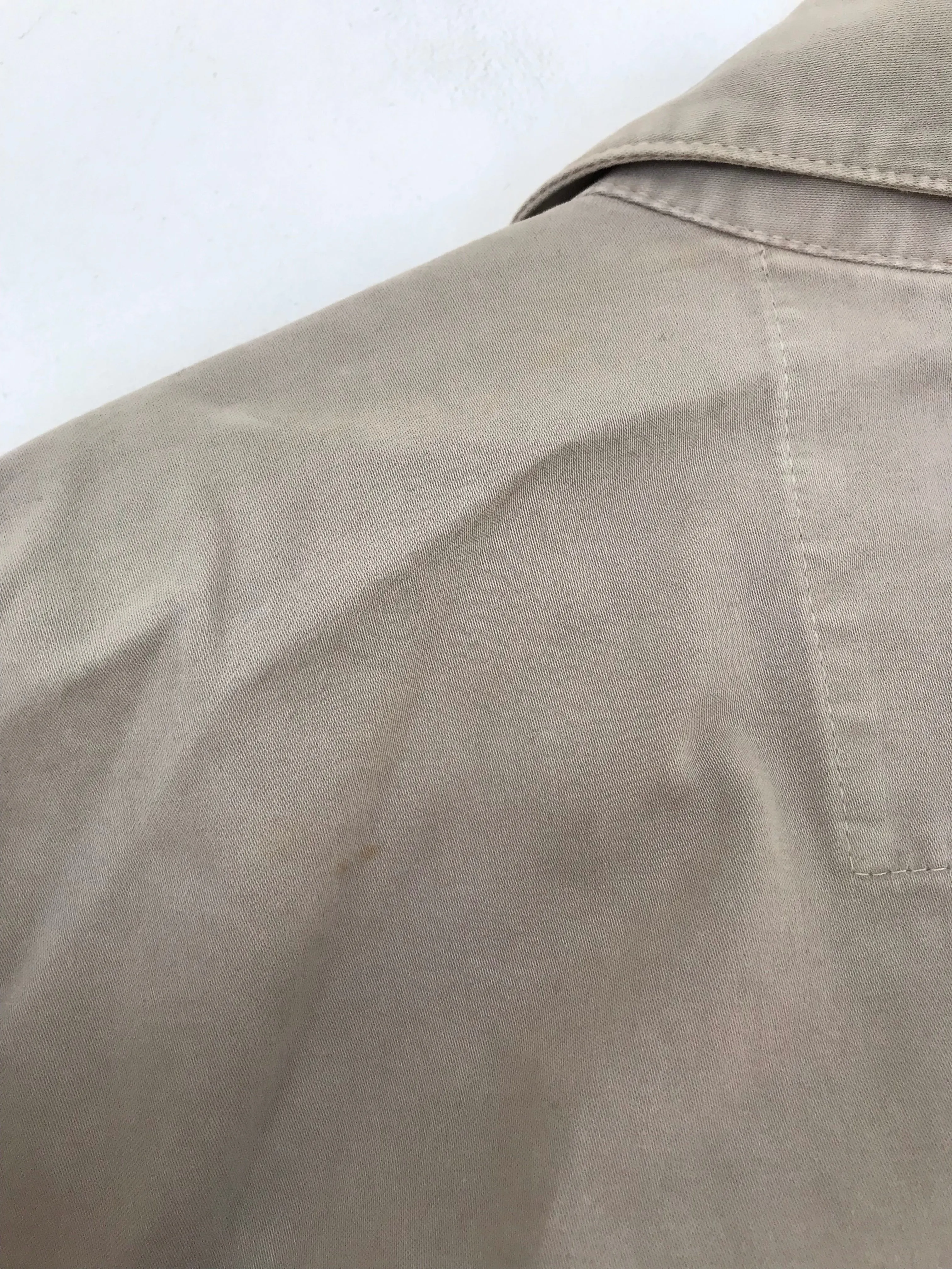 Hugo Boss Men's Lightweight Cotton Workwear Jacket Coat | XL | Grey
