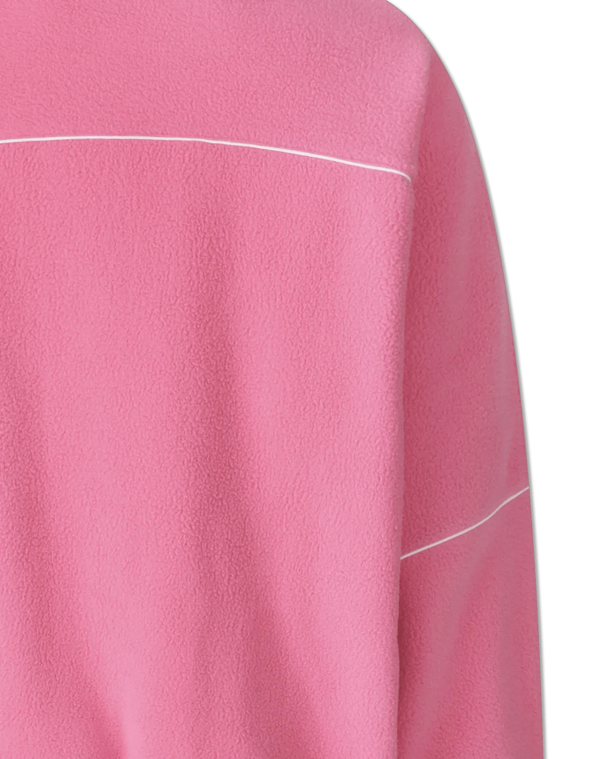 Logo Embroidered Fleece Track Jacket