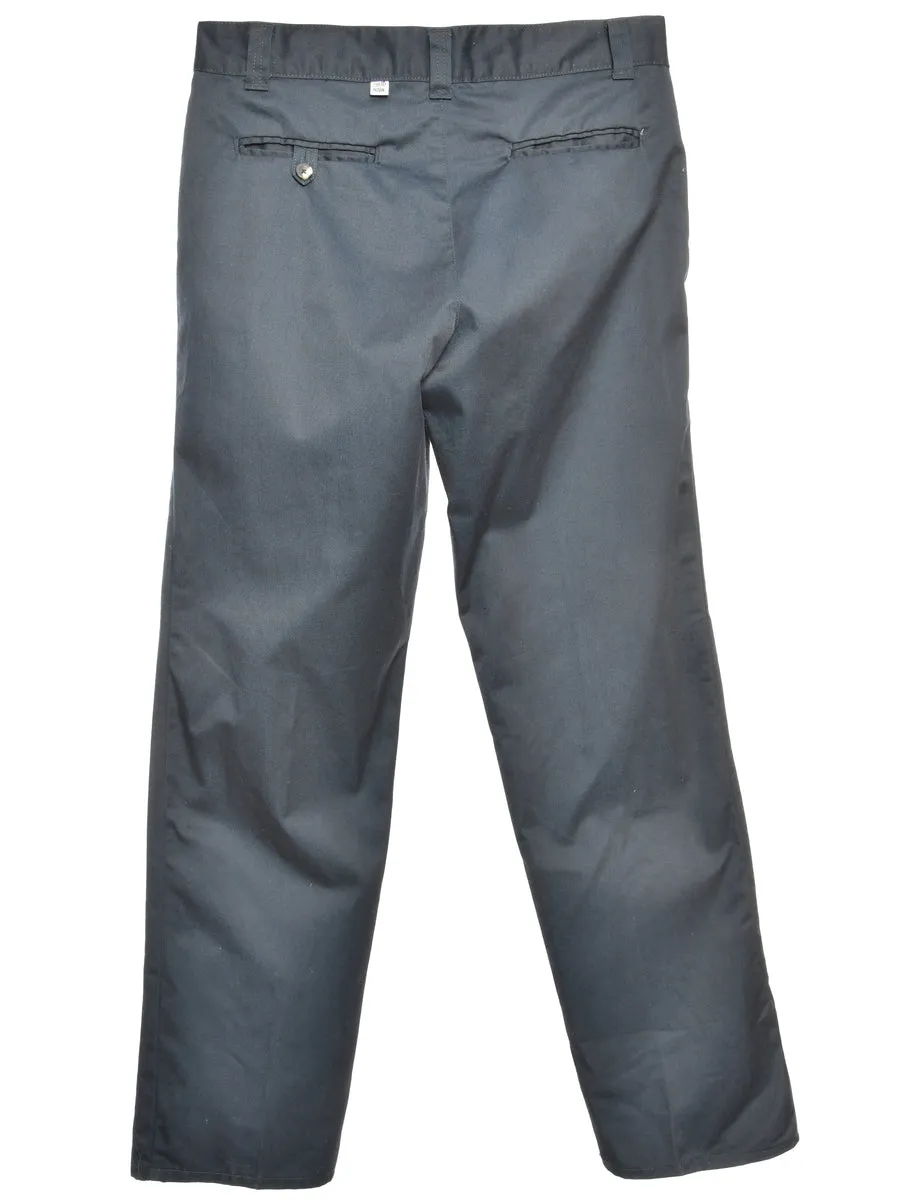 Navy Trousers - W36 L34