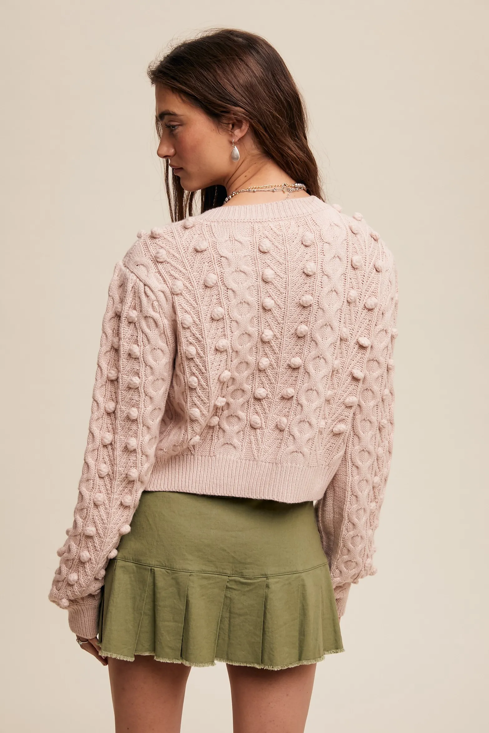 Priscilla Bow Cardigan