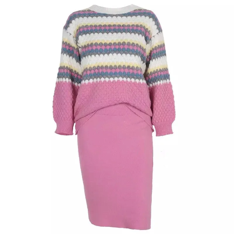 SARAH KNITTED SET