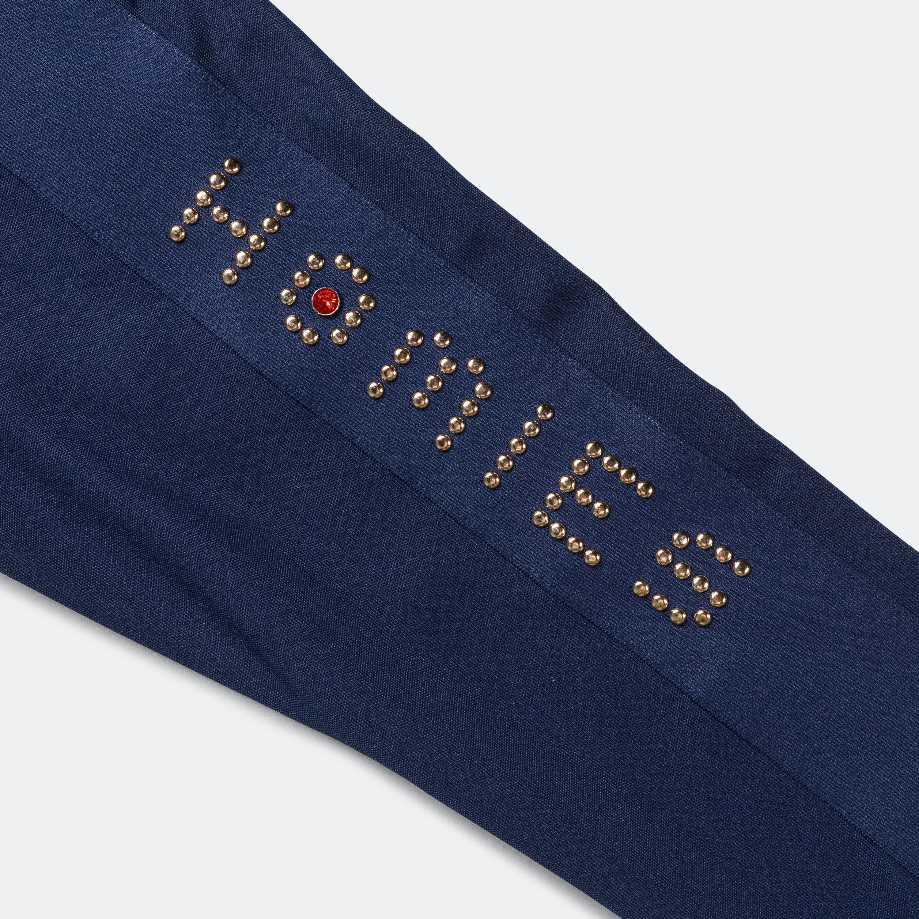 Studded Track Jacket - Navy