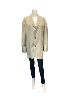 Theory Men's Jacket Khaki Size: 42